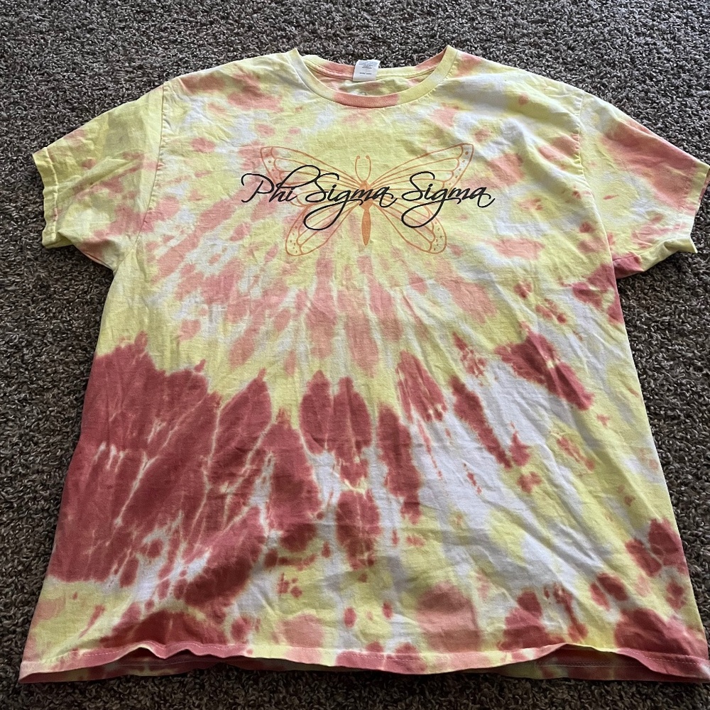 Phi Sigma Sigma Tie Dye Shirt